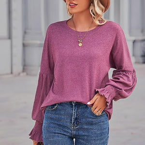 Poet Sleeve Knit Top