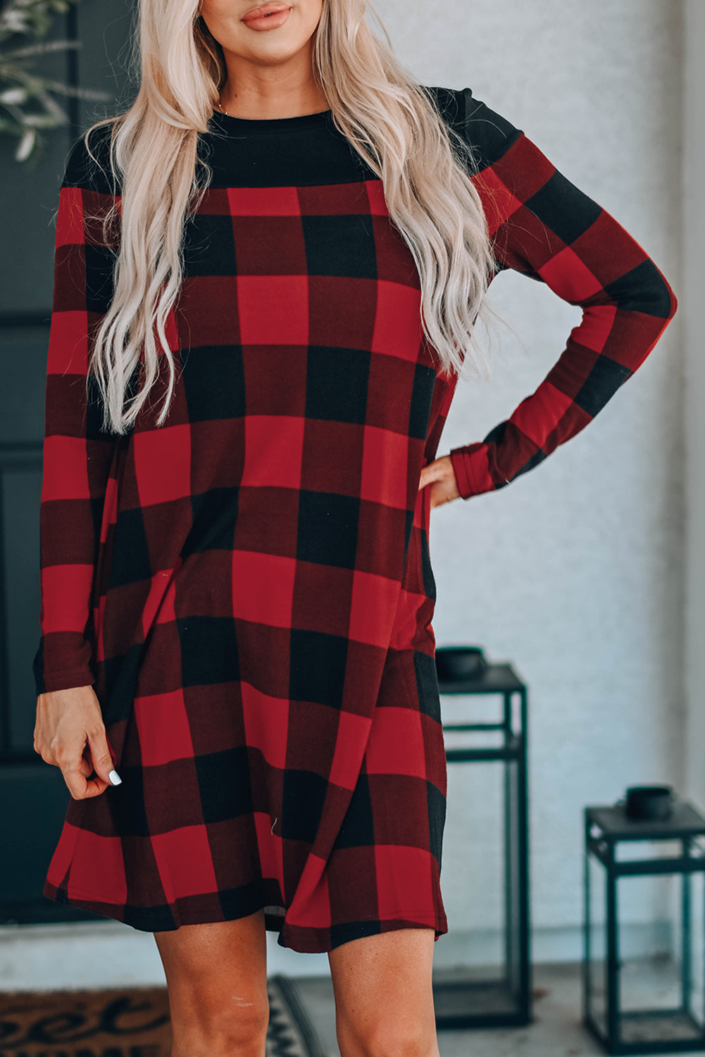 Buffalo Plaid Dress