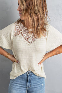 Flutter Sleeve Crochet Top