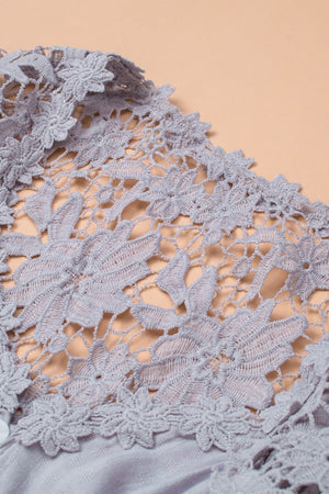 Stunning Floral Crochet Top
