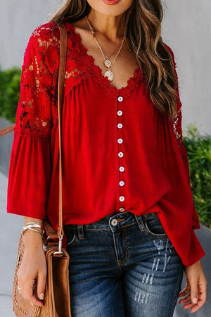 Stunning Floral Crochet Top