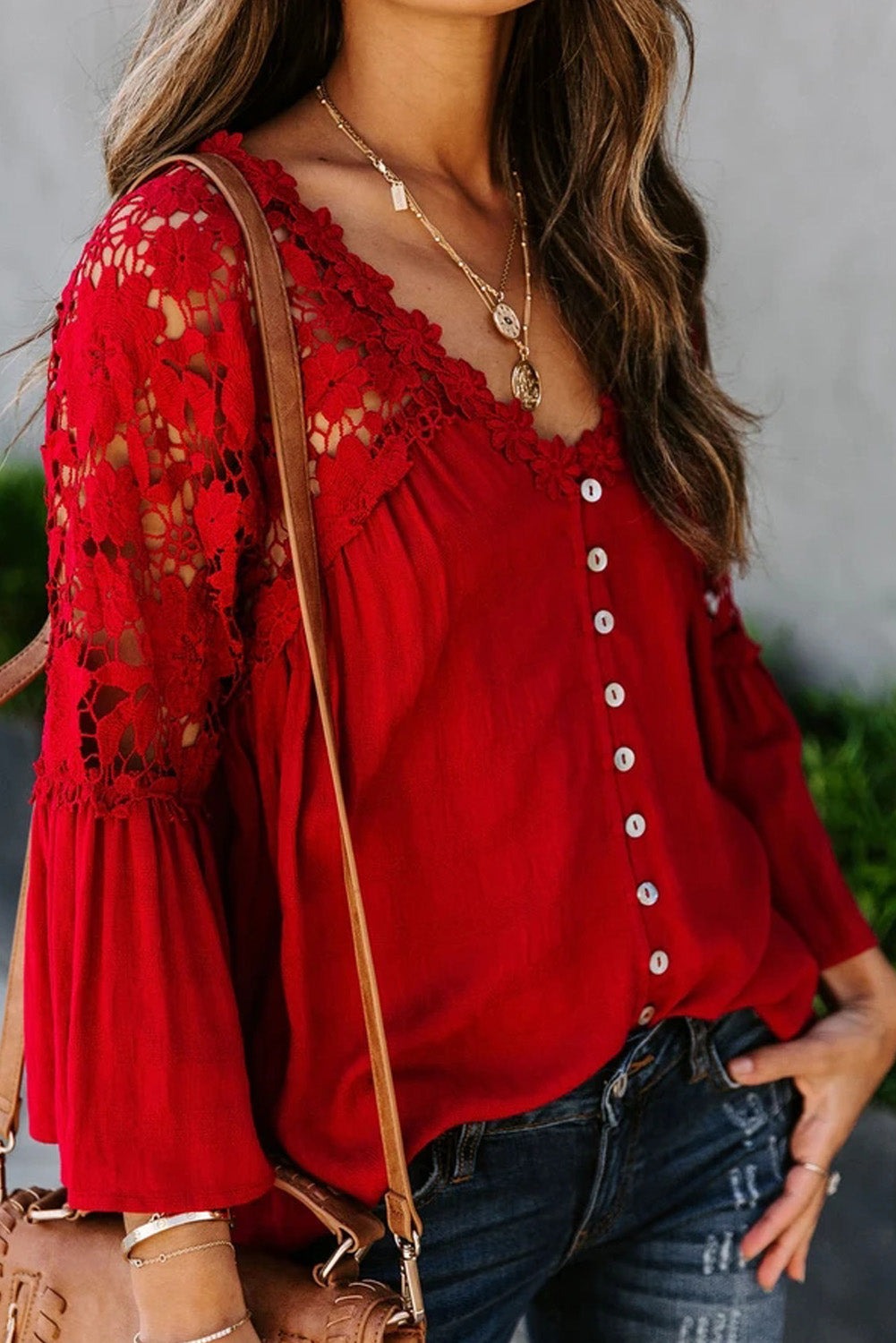 Stunning Floral Crochet Top