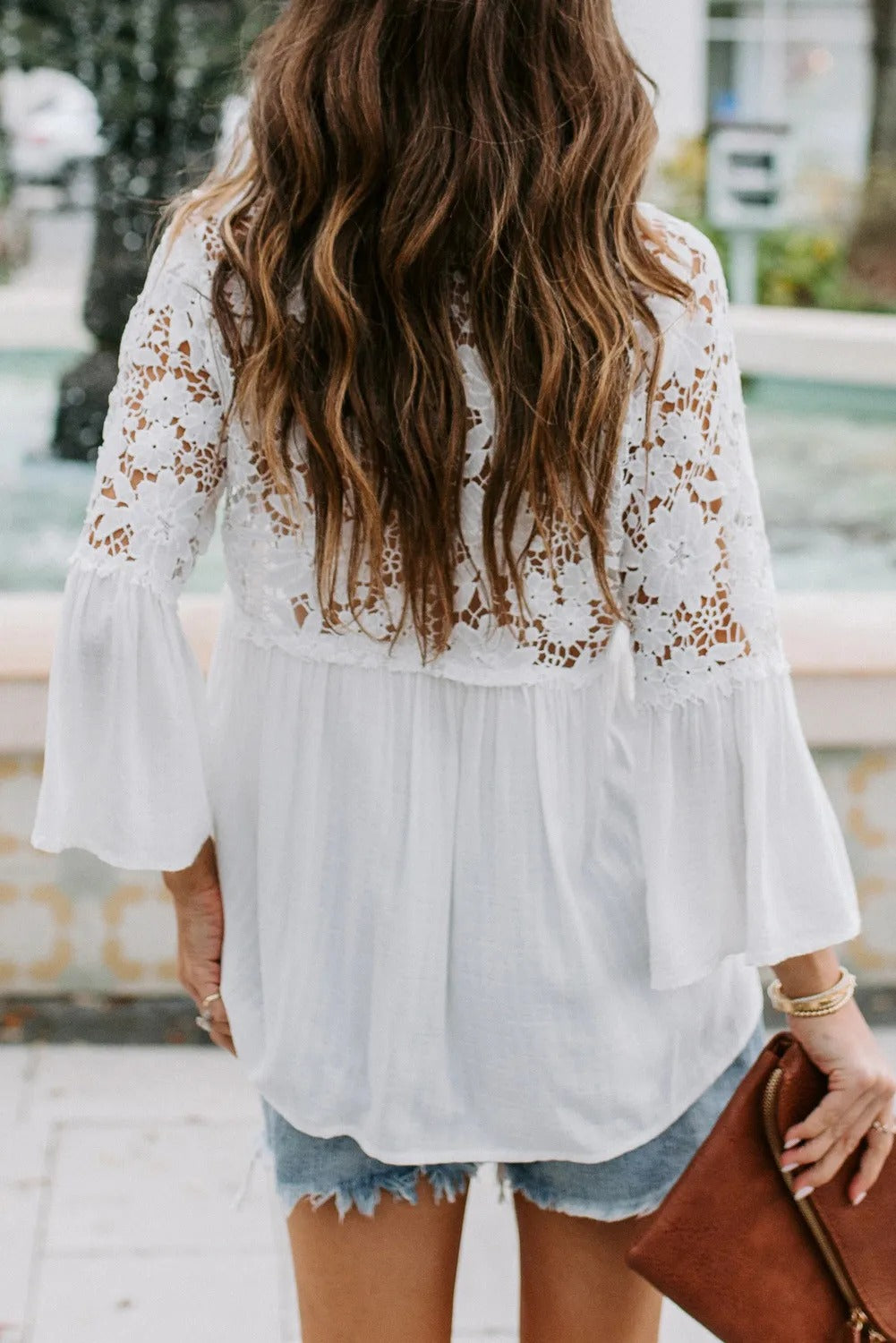 Stunning Floral Crochet Top