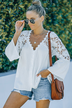 Stunning Floral Crochet Top