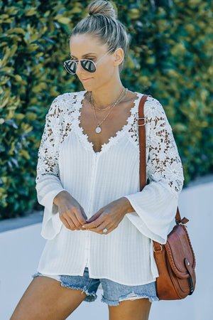 Stunning Floral Crochet Top