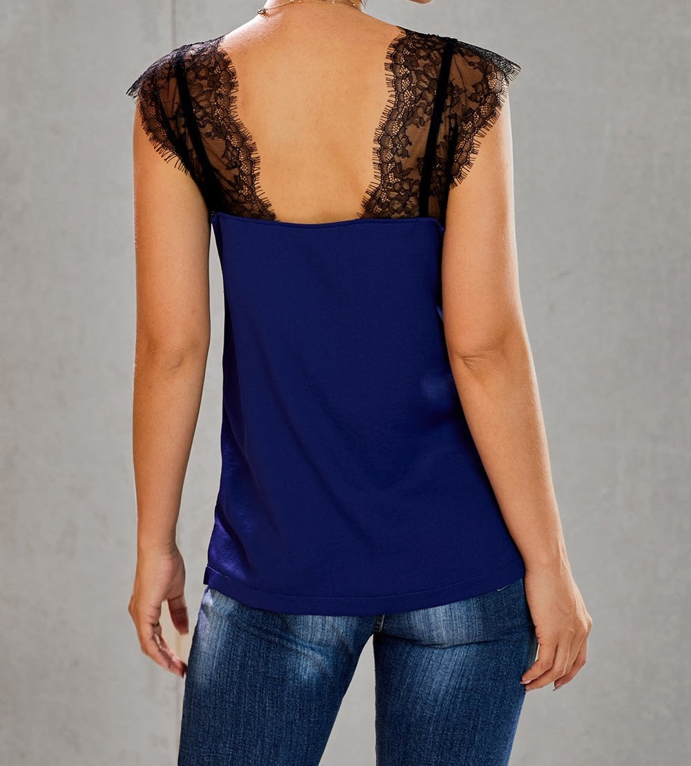 Gorgeous Lace Shoulder Top