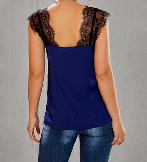 Gorgeous Lace Shoulder Top