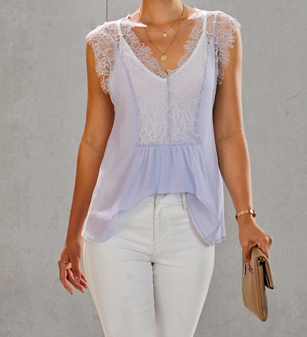 Dreamy Lace Top With Camisole