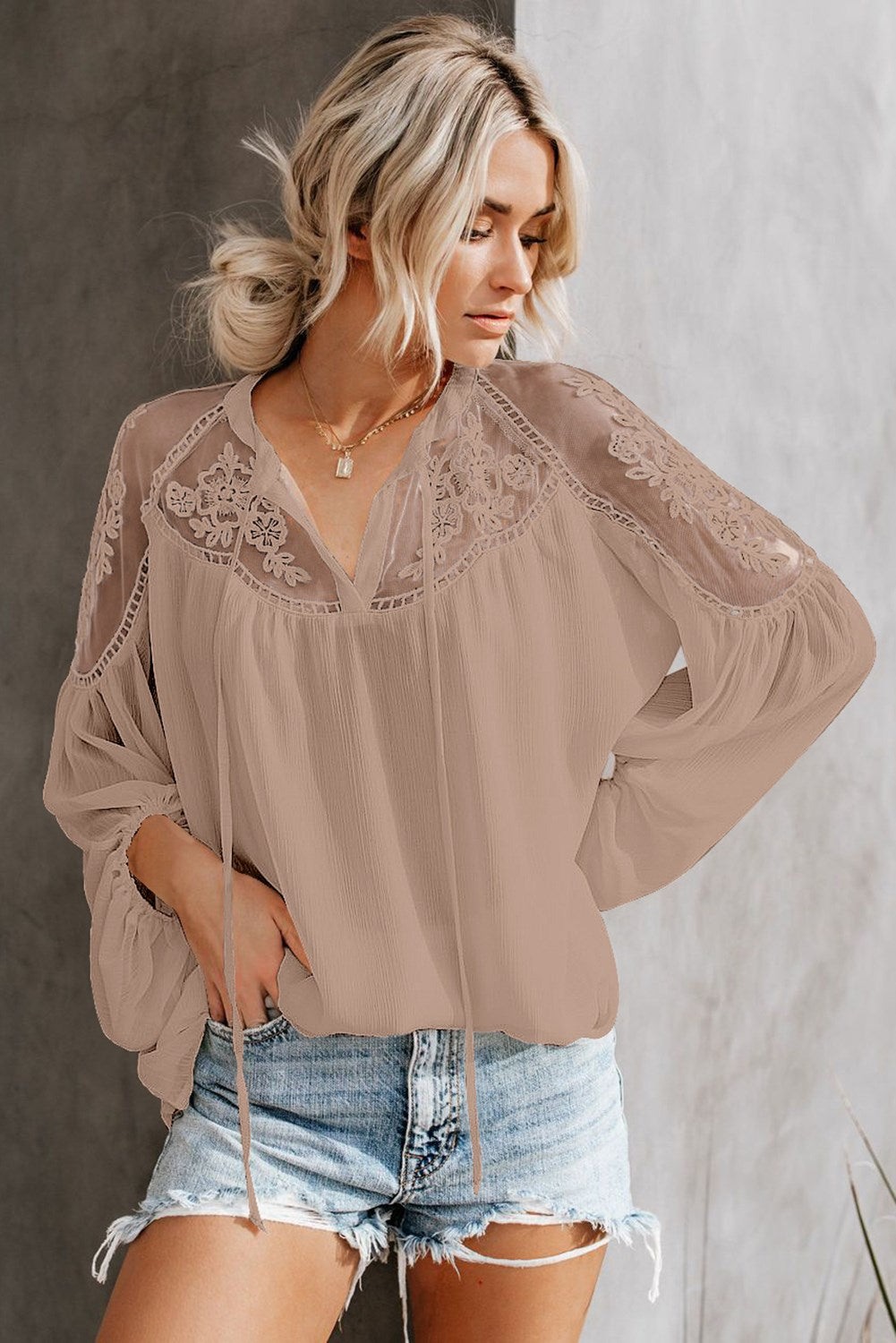 Splendid Lace Blouse