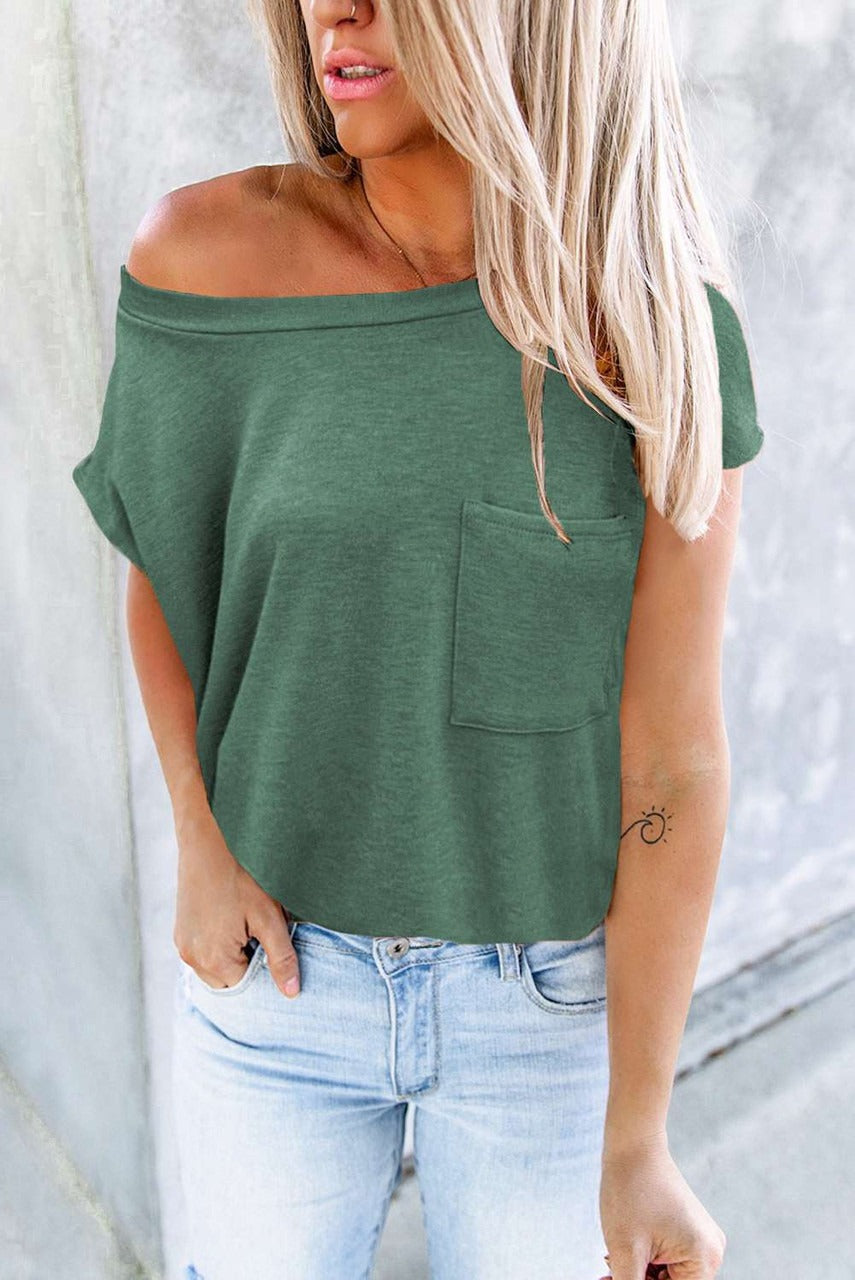 Side Slit Pocket Top