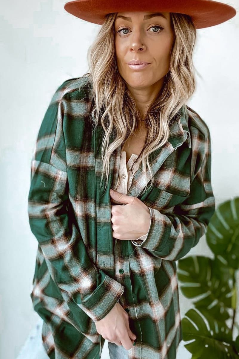 Boyfriend Plaid Shirt