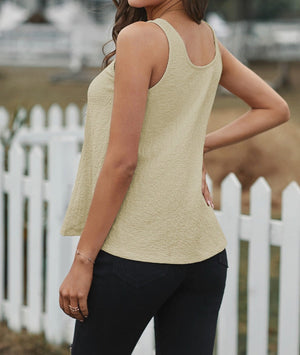 Textured Button Top