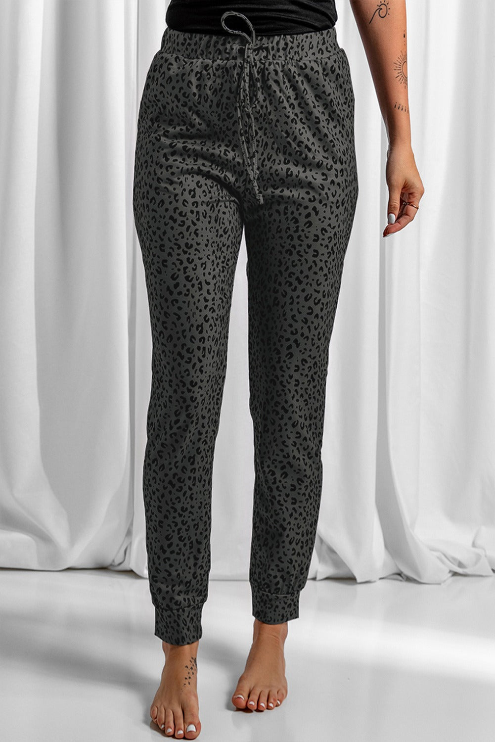 Comfy Leopard Joggers