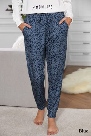 Comfy Leopard Joggers