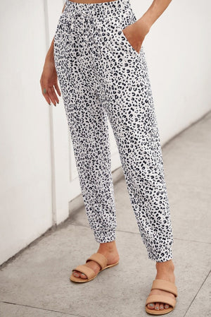 Comfy Leopard Joggers