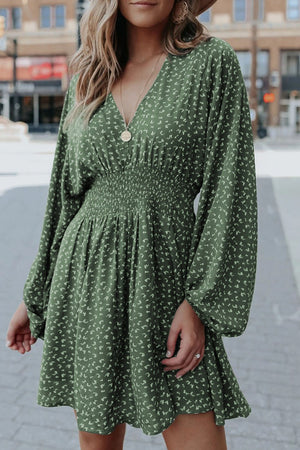 Balloon Sleeve Dress