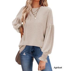 Poet Sleeve Knit Top