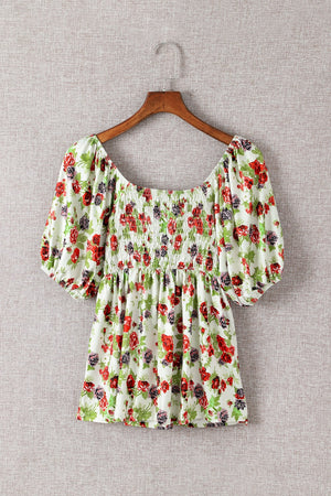 Rose Garden Sweetheart Top