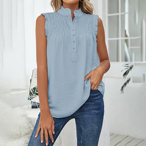 Sweet Smocked Ruffled Top